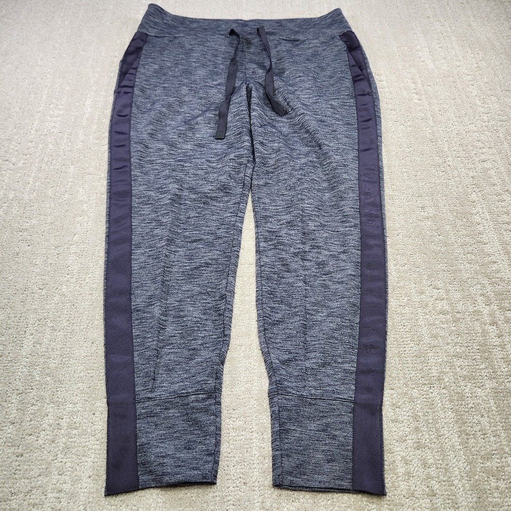Athleta Pants‎ Women Medium Petite Metro Downtown Ankle Athleisure Workout Gray